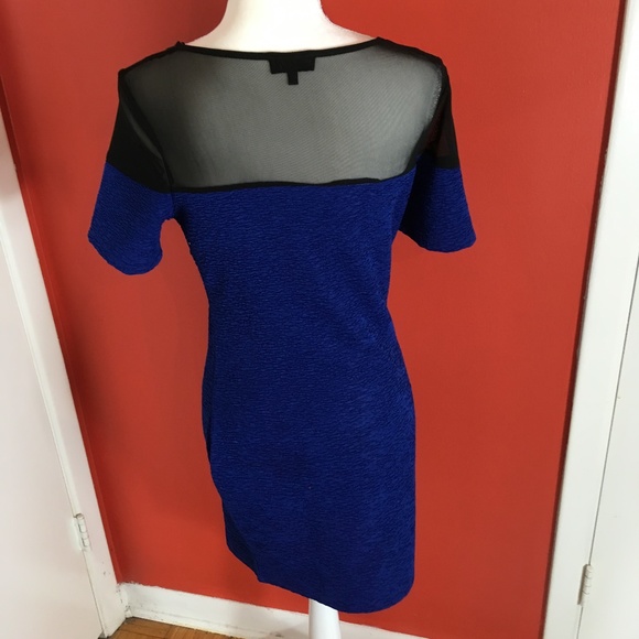 love J Ladies/Juniors blue & black dress, size M - Picture 8 of 8